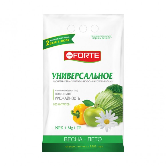Удобрение Bona Forte Универсальное весна-лето (4,5 кг)