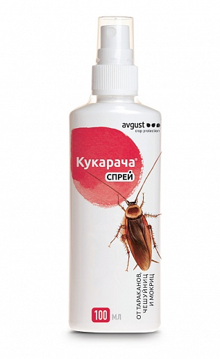 Спрей от тараканов Кукарача (100 мл)