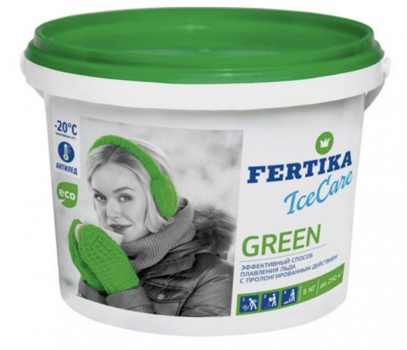 Противогололёдный реагент IceCare Green (5 кг)