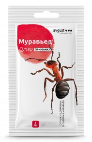 Приманка Муравьед Супер (4 шт х 1,5 г) Приманка Муравьед Супер (4 шт х 1,5 г)