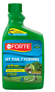 Средство от тли и гусениц Bona Forte (1 л) Средство от тли и гусениц Bona Forte (1 л)