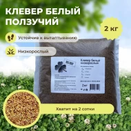 Клевер белый ползучий, 2 кг Клевер белый ползучий, 2 кг