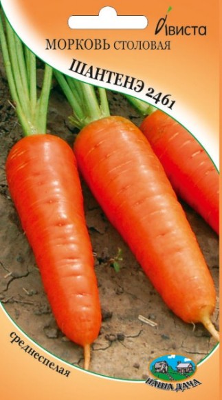 Морковь столовая Шантенэ 2461 цв. пак