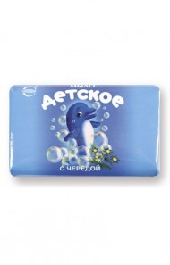 Мыло туалетное Детское с чередой, 100 г (Свобода)