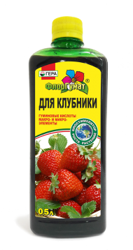 Удобрение ФлорГумат для клубники 0,5л