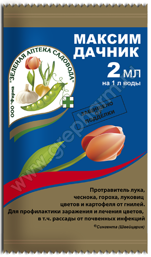 Максим - купить протравливатель для картофеля и луковиц от фузариоза