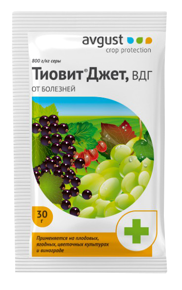 Тиовит Джет - купить фунгицид и средство от клещей на основе серы