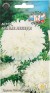Астра пионовидная Белые лебеди, белая 